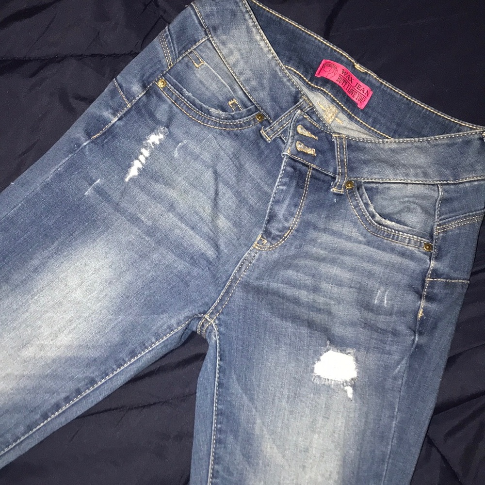 Skinny leg jeans